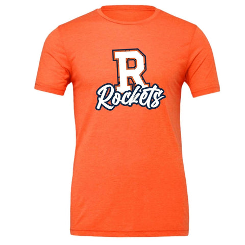 dBoldTees & DTF Transfers Adult R Rockets PTO Bella + Canvas T-Shirt - FR008 Adult Small / Orange