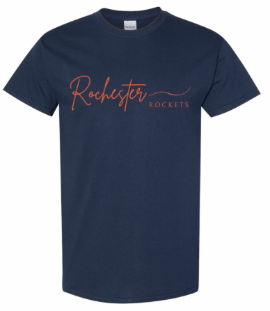 dBoldTees & DTF Transfers Adult Rochester Line PTO Gildan T-Shirt - FR008 Adult Small / Navy