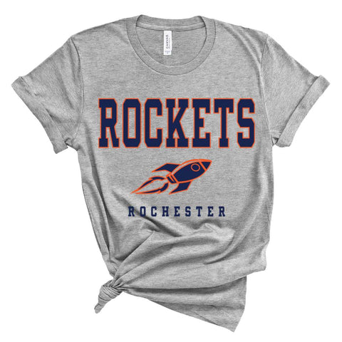 3001 athletic heather Adult Unisex Bella + Canvas -  Rockets