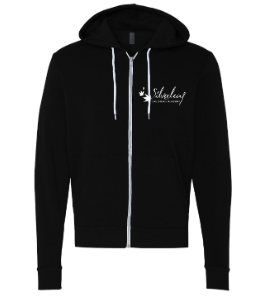 dBoldTees & DTF Transfers BELLA + CANVAS - Unisex Sponge Fleece Full-Zip Hoodie Sweatshirt - TS008 Small / Black