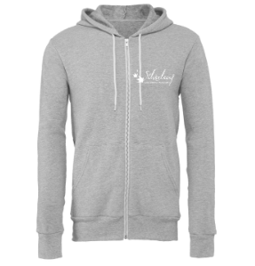 dBoldTees & DTF Transfers BELLA + CANVAS - Unisex Sponge Fleece Full-Zip Hoodie Sweatshirt - TS008 Small / Gray