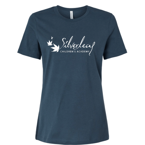 dBoldTees & DTF Transfers BELLA + CANVAS - Women’s Relaxed Jersey Tee - 6400 - TS008 XS / Vintage Navy
