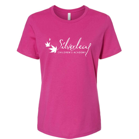 dBoldTees & DTF Transfers BELLA + CANVAS - Women’s Relaxed Jersey Tee - 6400 XS / Berry