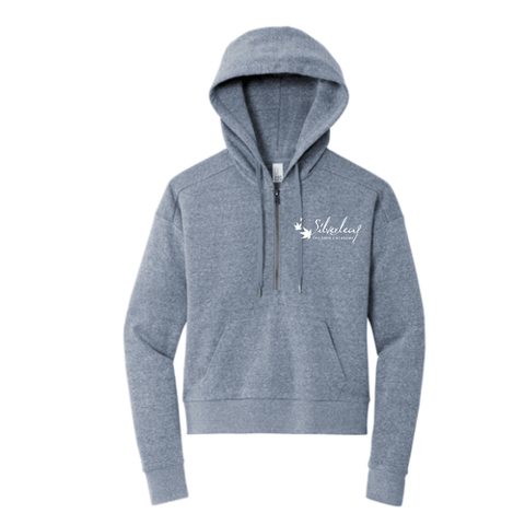 dBoldTees & DTF Transfers District Women’s Perfect Tri-Fleece 1/2-Zip Pullover - DT1311 - TS008
