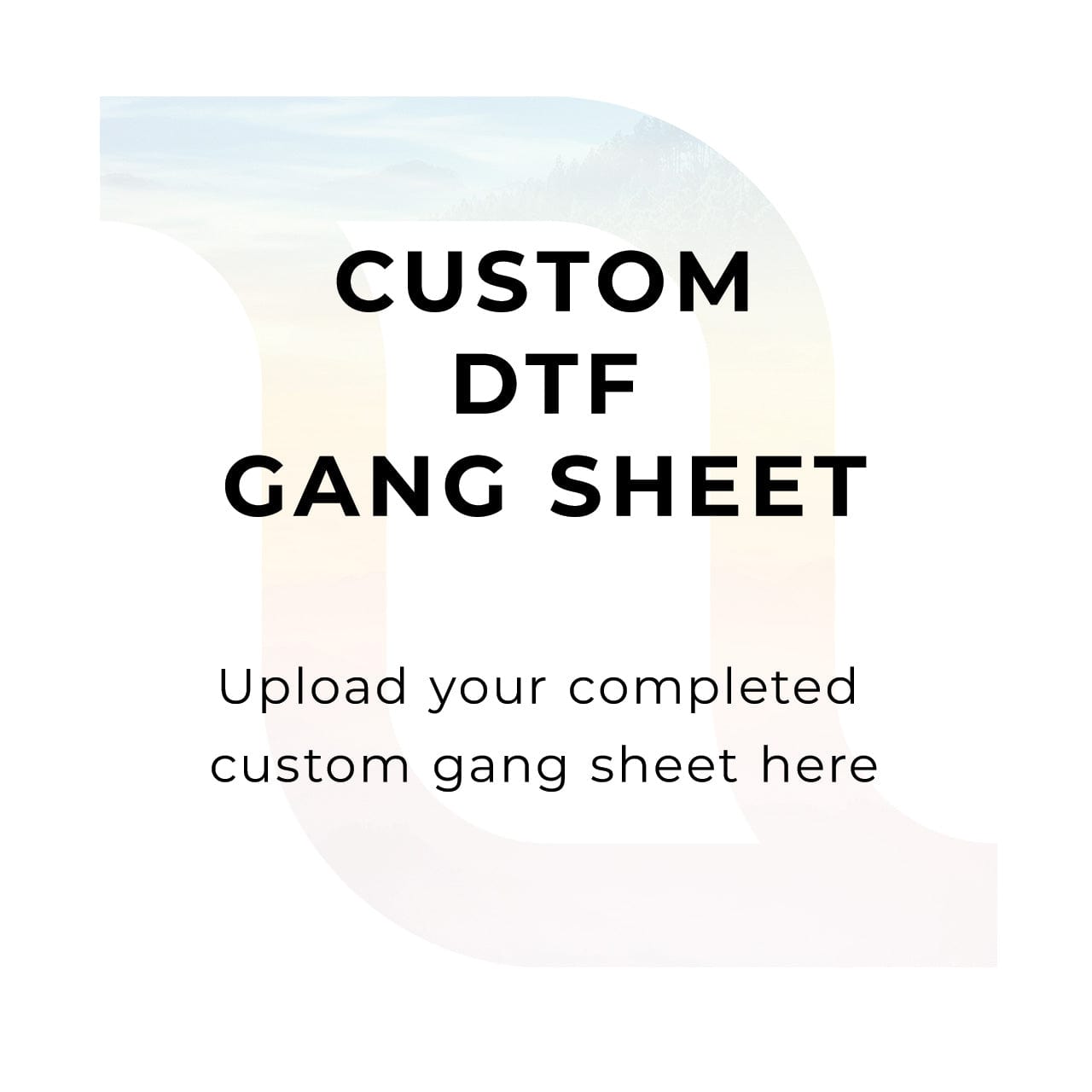 dBoldTees DTF Transfer Custom DTF Gang Sheet