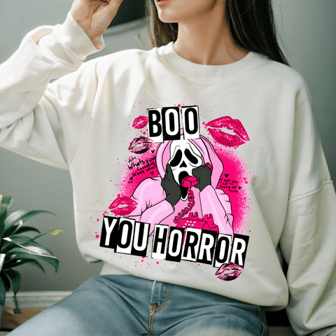 dBoldTees DTF Transfer DTF TRANSFER - Boo You Horror 6009