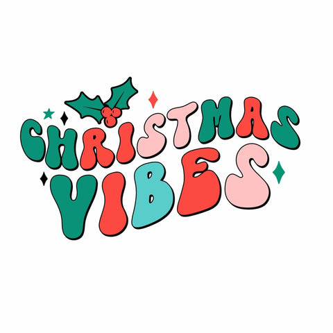 dBoldTees DTF Transfer DTF TRANSFER - Christmas Vibes 5015