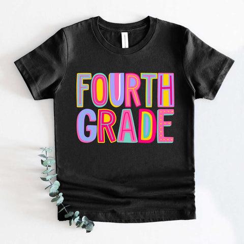 dBoldTees DTF Transfer DTF TRANSFER -  Fourth Grade 7017