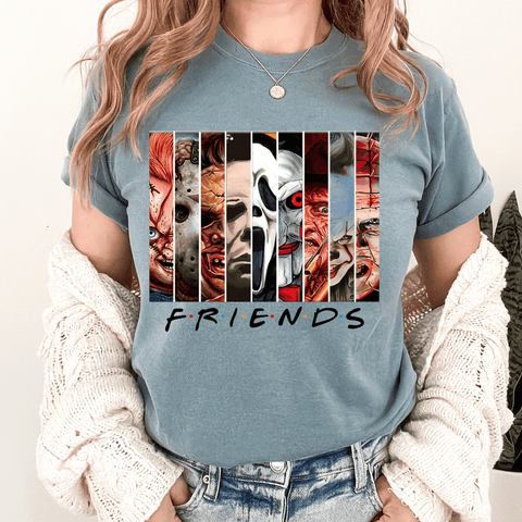 dBoldTees DTF Transfer DTF TRANSFER - Horror Movie Friends 6011