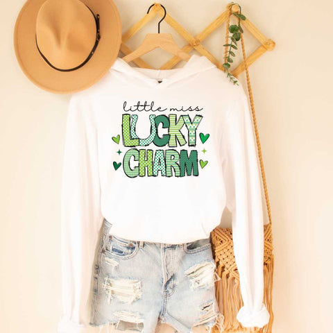 dBoldTees DTF Transfer DTF TRANSFER - Little Miss Lucky Charm 9082