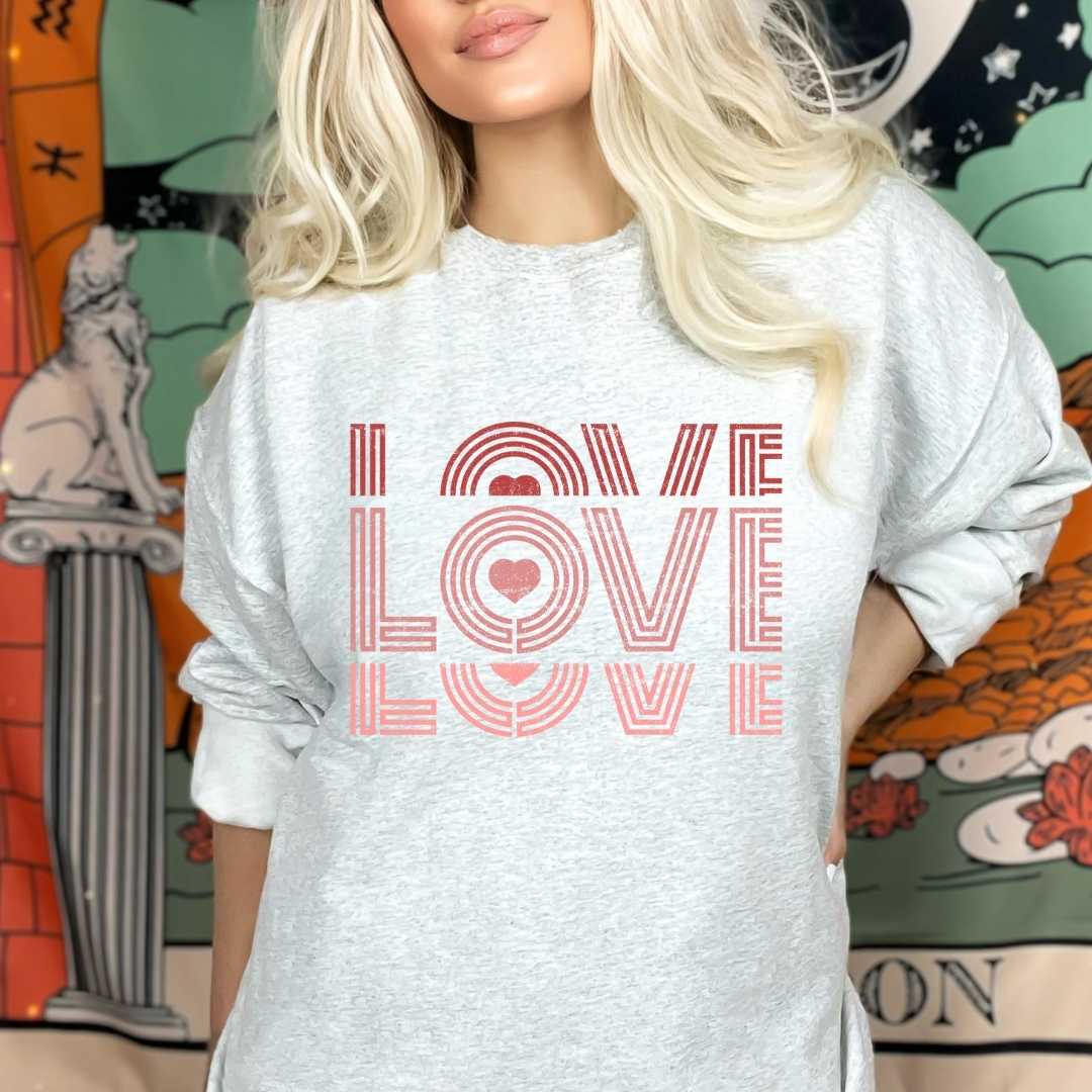 dBoldTees DTF Transfer DTF TRANSFER - Love Love Love 9003