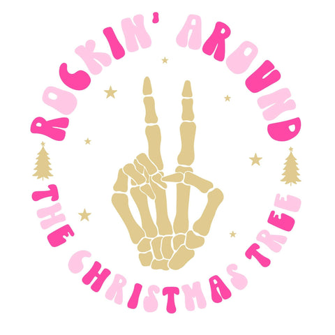 dBoldTees DTF Transfer DTF TRANSFER - Rockin' Around The Christmas Tree 5032