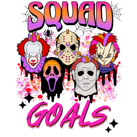 dBoldTees DTF Transfer DTF TRANSFER - Squad Goals 6004