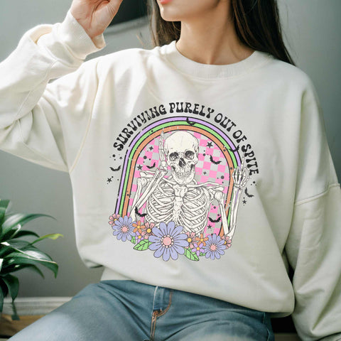 dBoldTees DTF Transfer DTF TRANSFER - Surviving Purely Out Of Spite 6013