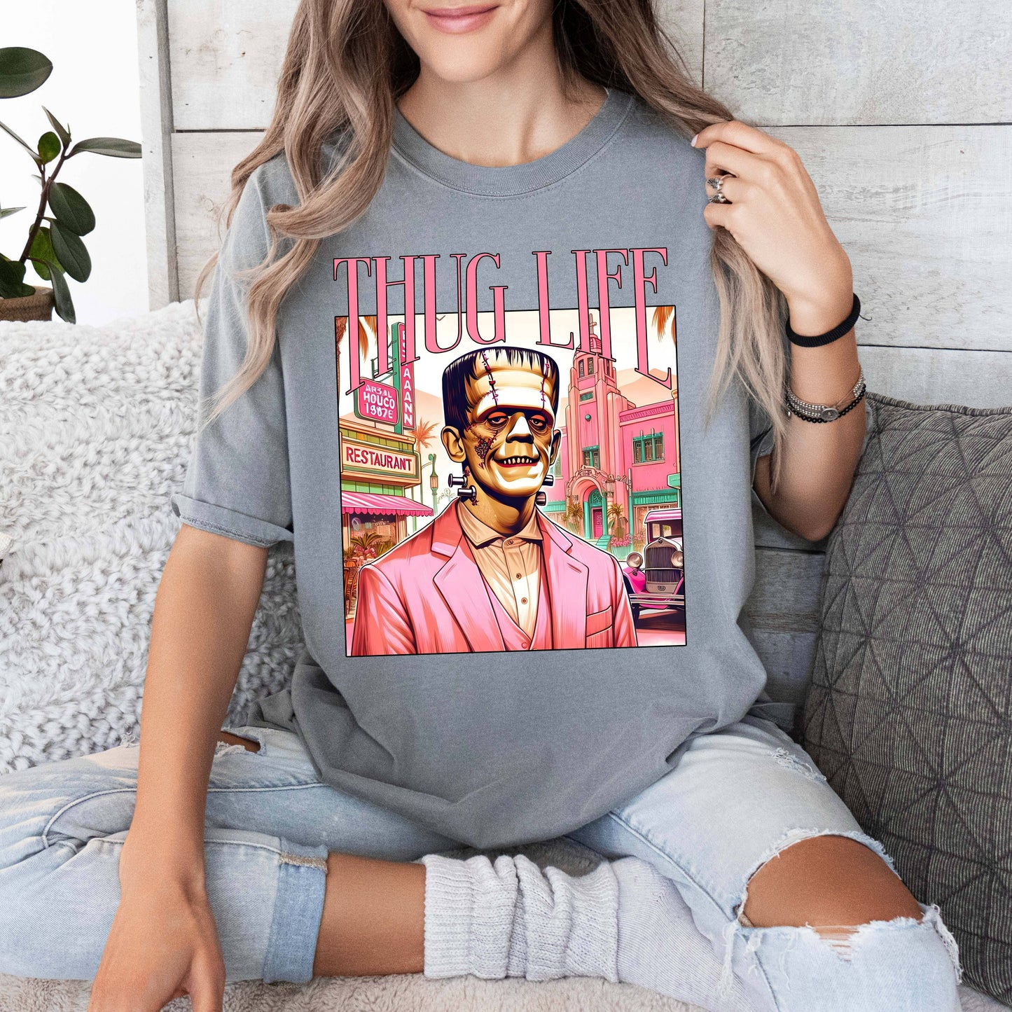 dBoldTees DTF Transfer DTF TRANSFER - Thug Life Monster6 93834