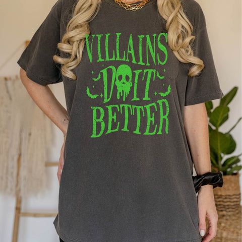 dBoldTees DTF Transfer DTF TRANSFER - Villains Do It Better 7045