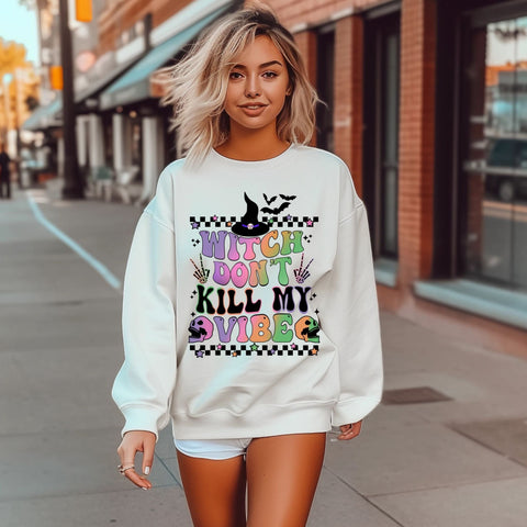 dBoldTees DTF Transfer DTF TRANSFER - Witch Don't Kill My Vibe 6008