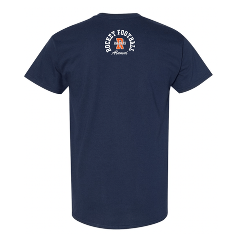 dBoldTees & DTF Transfers Navy Rochester Football Alumni - Design 1 - TS014