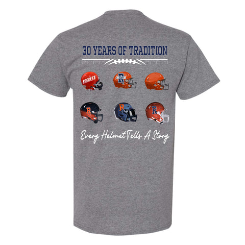 dBoldTees & DTF Transfers Rochester Football 30 Years of Tradition T-shirt FR114