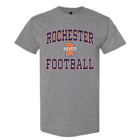 dBoldTees & DTF Transfers Rochester Football 30 Years of Tradition T-shirt FR114 2T / Gray