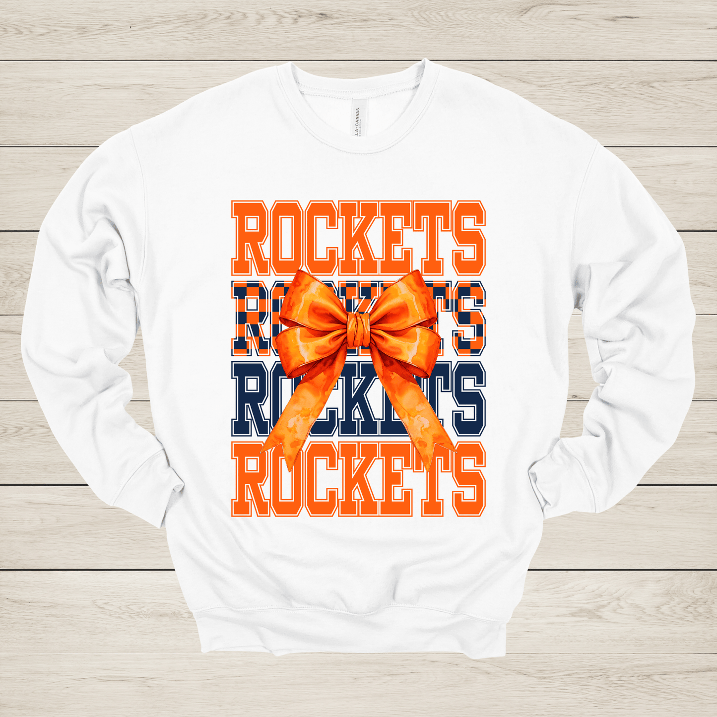 dBoldTees & DTF Transfers Rockets Bella + Canvas Crewneck 3945 - RR001 Adult Small