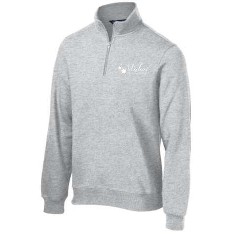 dBoldTees & DTF Transfers Sport Tek Unisex Quarter Zip - ST253 - TS008 Adult Small / Light Gray