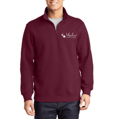 dBoldTees & DTF Transfers Sport Tek Unisex Quarter Zip - ST253 - TS008 Adult Small / Maroon