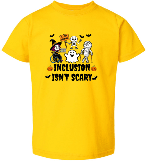 dBoldTees & DTF Transfers Toddler Jordyn Conn Fundraiser Shirts - Design 1 - FR009 2T / Yellow