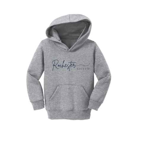 dBoldTees & DTF Transfers Toddler Rochester Line PTO Port & Co Hoodie - FR008 2T / Gray