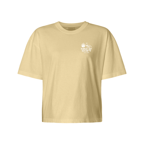 imprintNext Women's Heavyweight Boxy T-Shirt Butter / M