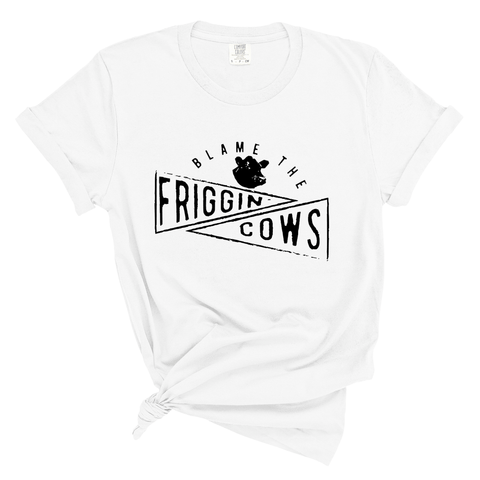 dBoldTees DTF Transfer DTF TRANSFER - 4036 Blame The Friggin Cows