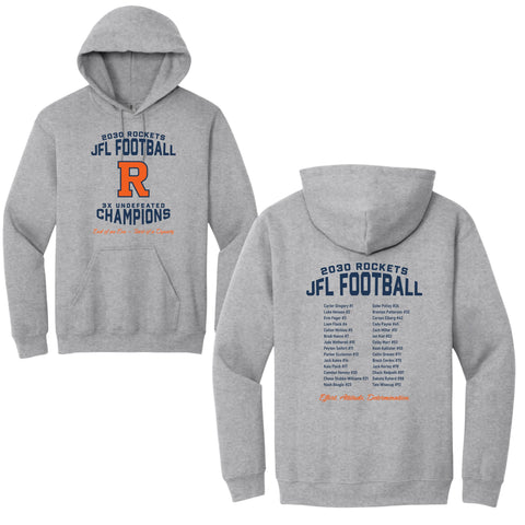 dBoldTees & DTF Transfers 8th Grade JFL Gildan Hooded Sweatshirt - TS034 Youth XS / Gray