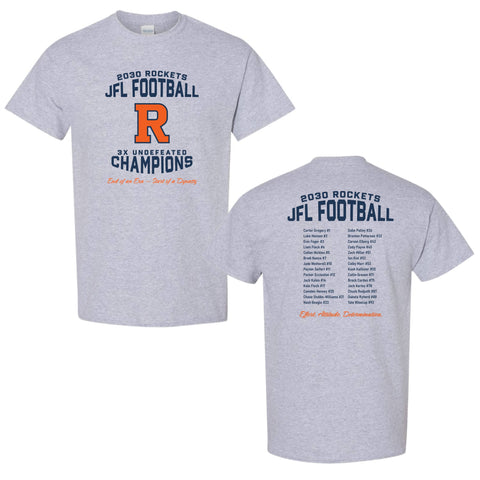 dBoldTees & DTF Transfers 8th Grade JFL Gildan Softstyle T-Shirt - TS034 Youth XS / Gray