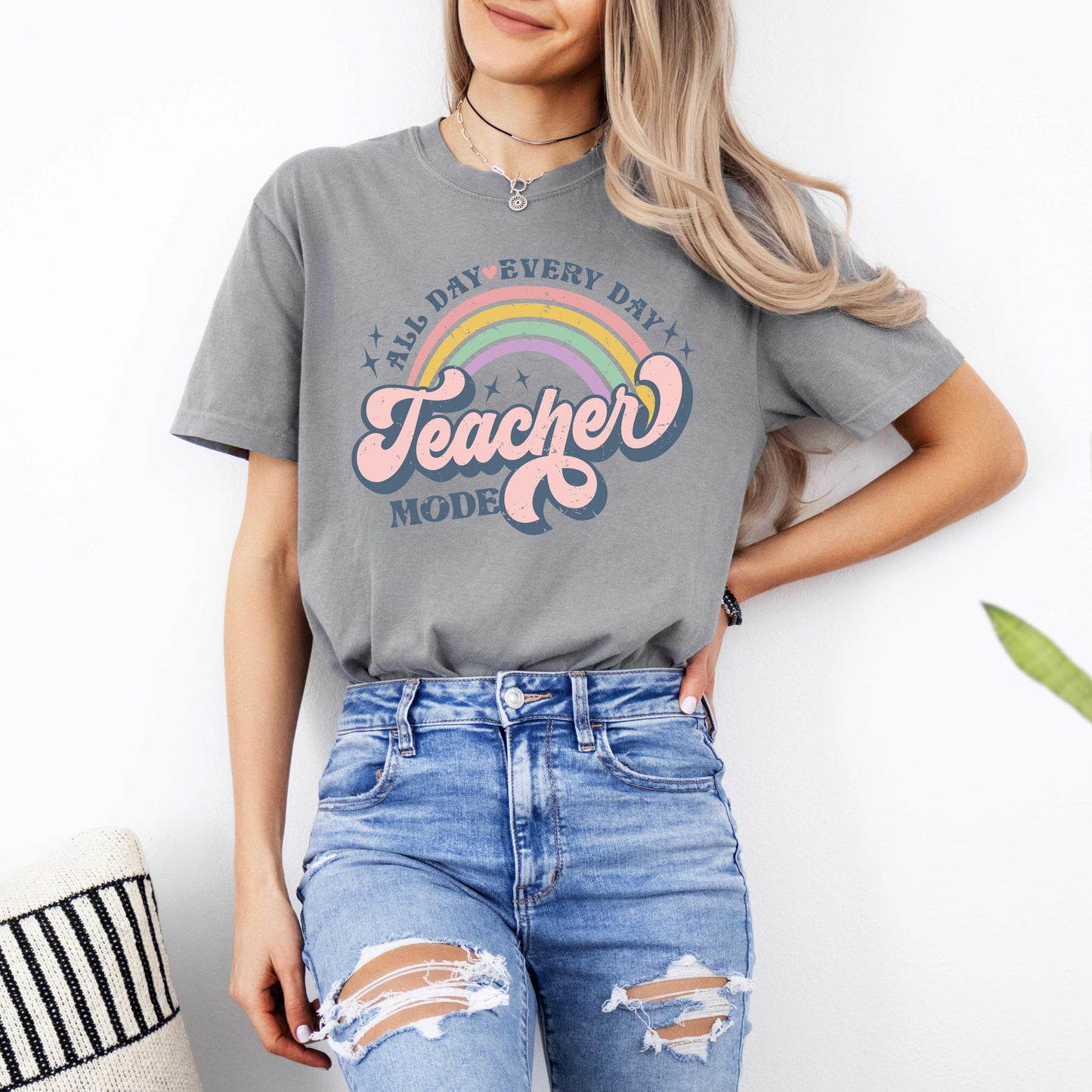 DTF TRANSFER - 40557 All Day Everyday Teacher Mode