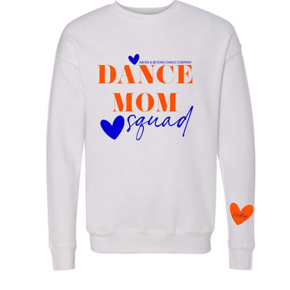 dBoldTees & DTF Transfers ABDC Dance Mom Squad Crewneck Sweatshirt