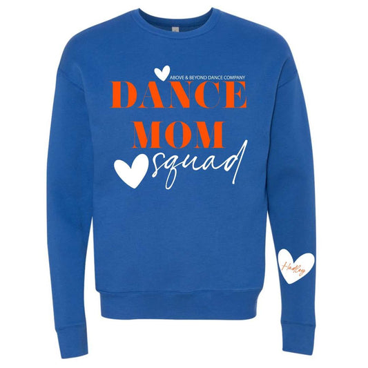 dBoldTees & DTF Transfers ABDC Dance Mom Squad Crewneck Sweatshirt