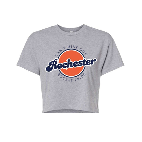 dBoldTees & DTF Transfers Adult Cropped Rocket Pride PTO Next Level T-Shirt - FR008 Adult Small / Gray