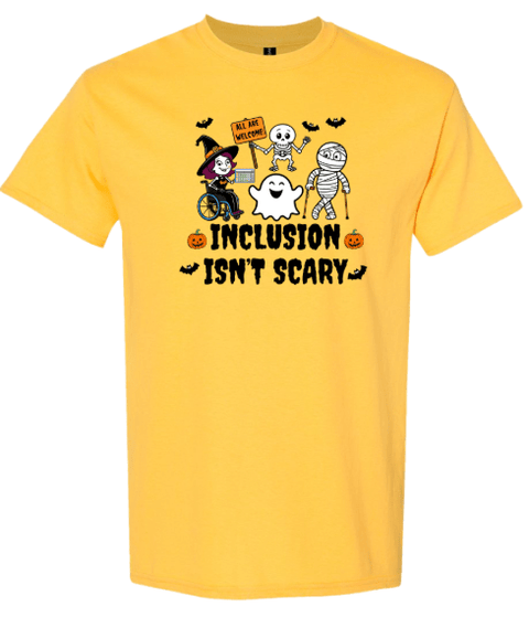 dBoldTees & DTF Transfers Adult Jordyn Conn Fundraiser Shirts - Design 1 - FR009 Adult Small / Yellow