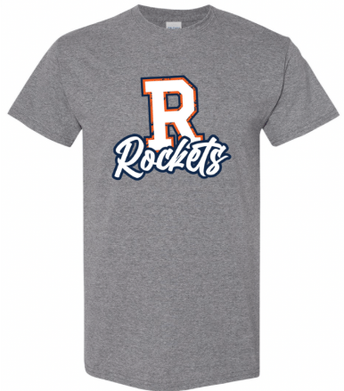 dBoldTees & DTF Transfers Adult R Rockets PTO Gildan T-Shirt - FR008 Adult Small / Gray