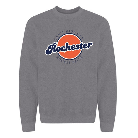 dBoldTees & DTF Transfers Adult Rocket Pride PTO Gildan Crewneck Sweatshirt - FR008 Adult Small / Gray