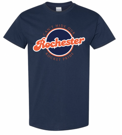 dBoldTees & DTF Transfers Adult Rocket Pride PTO Gildan T-Shirt - FR008 Adult Small / Navy