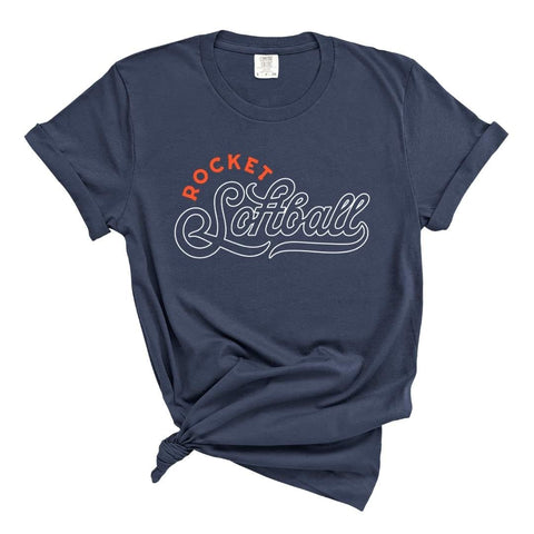 3001 athletic heather Adult Unisex Bella + Canvas - Rocket Softball XS / Navy