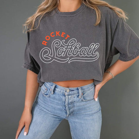 3001 athletic heather Adult Unisex Bella + Canvas - Rocket Softball XS / Pepper