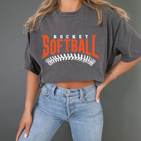 3001 athletic heather Adult Unisex Bella + Canvas - Rocket Softball XS / Pepper