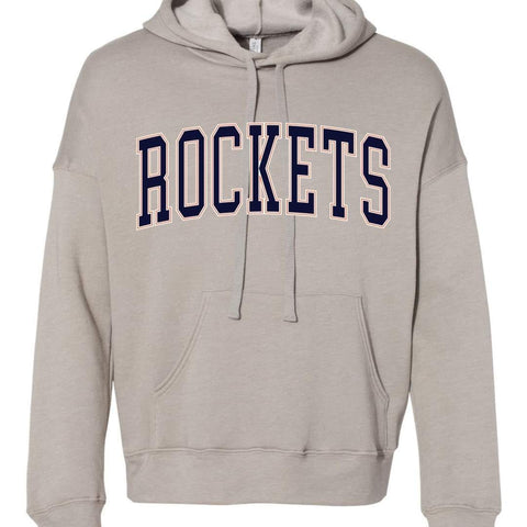 dBoldTees & DTF Transfers Adult Unisex Sponge Fleece Drop Shoulder Hoodie Rockets