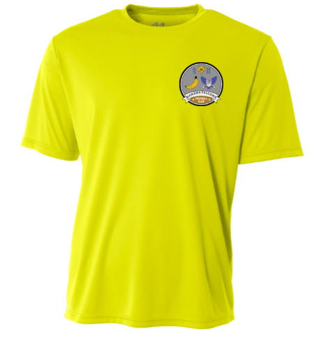 dBoldTees & DTF Transfers Banana Falcon Soccer Performance T-Shirt A4N3142 - TS017 Youth XS / Neon Yellow