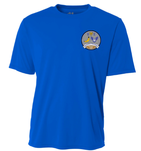 dBoldTees & DTF Transfers Banana Falcon Soccer Performance T-Shirt A4N3142 - TS017 Youth XS / Royal