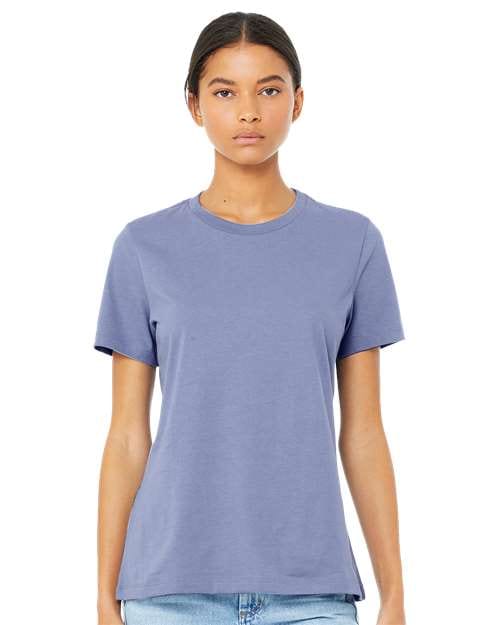 BELLA + CANVAS Bella + Canvas 6400 - Women’s Relaxed Jersey Tee Lavender Blue / S