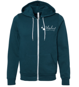 dBoldTees & DTF Transfers BELLA + CANVAS - Unisex Sponge Fleece Full-Zip Hoodie Sweatshirt - TS008 Small / Atlantic