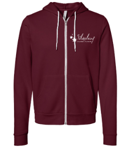 dBoldTees & DTF Transfers BELLA + CANVAS - Unisex Sponge Fleece Full-Zip Hoodie Sweatshirt - TS008 Small / Maroon